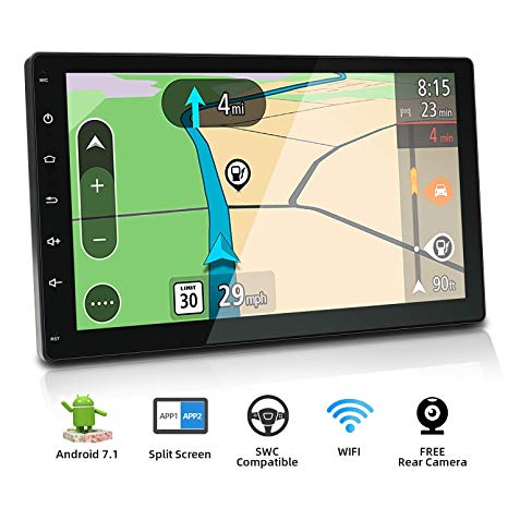 Large screen gps navigation system